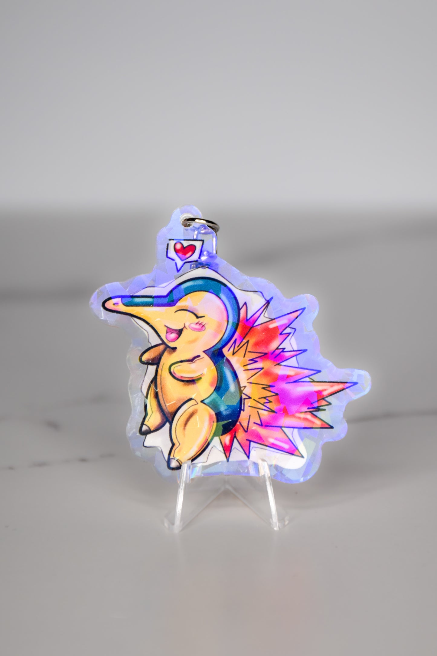 Acrylic Keychain Poké Feurigel