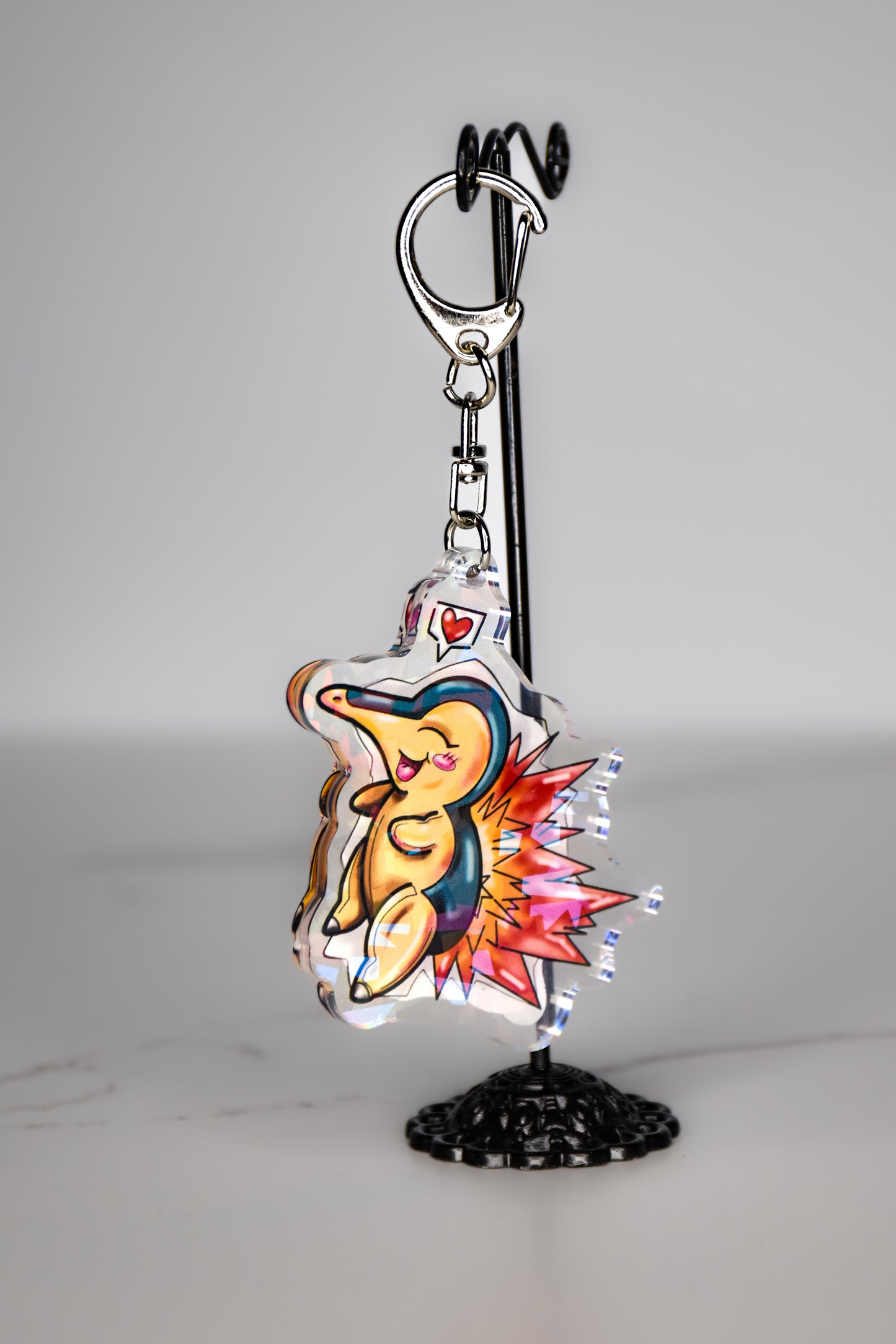 Acrylic Keychain Poké Feurigel