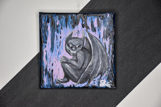 Gmälde :“ my little Sleep paralysis demon“