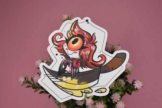 Sticker - matt softtouch XL :“Nifty“